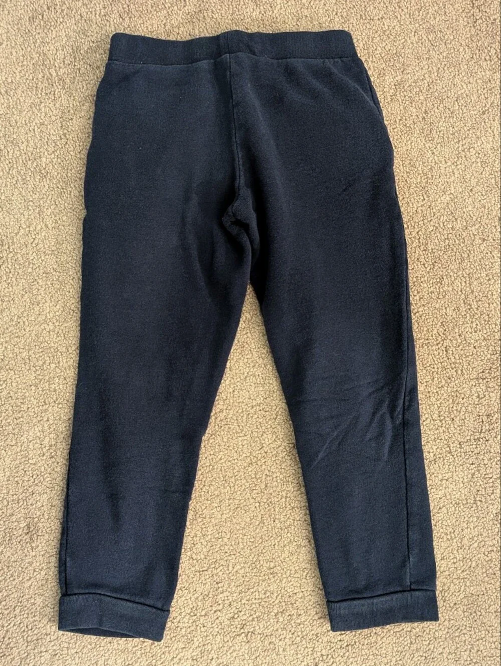 Carter's kids navy blue terry joggers size 5